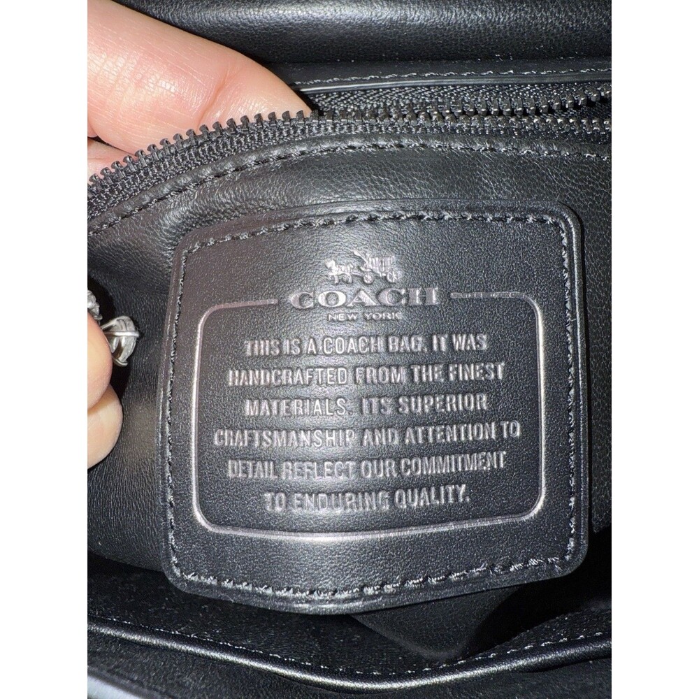 Coach Black Crossbody Bag: Missing hang tag! - Picture 9 of 16